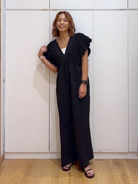 「アイテム（キャミソール）」を使った、ココさん（レディース・165cm・30代）の夏コーディネート
