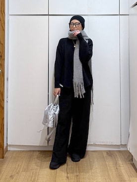 「アイテム（ピアス（両耳用））」を使った、ココさん（レディース・165cm・30代）の冬コーディネート