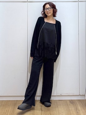 「アイテム（サングラス）」を使った、ココさん（レディース・165cm・30代）の春コーディネート