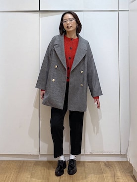 「アイテム（その他シューズ）」を使った、ココさん（レディース・165cm・30代）の秋コーディネート