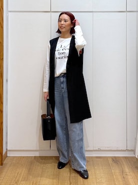 ココさんの（GLOBAL WORK | グローバルワーク）を使ったコーディネート