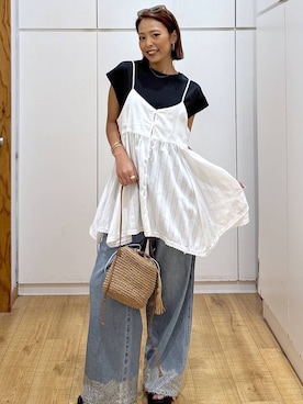 ココさん(レディース・165cm)の夏コーディネート