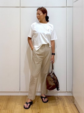 「アイテム（サングラス）」を使った、ココさん（レディース・165cm・30代）の夏コーディネート