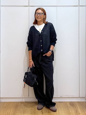 「アイテム（カーディガン/ボレロ）」を使った、ココさん（レディース・165cm・30代）の夏コーディネート