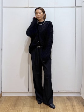 「アイテム（ピアス（両耳用））」を使った、ココさん（レディース・165cm・30代）の秋コーディネート