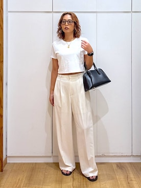「アイテム（サングラス）」を使った、ココさん（レディース・165cm・30代）の夏コーディネート