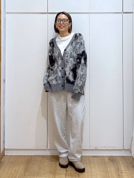 「アイテム（ピアス（両耳用））」を使った、ココさん（レディース・165cm・30代）の秋コーディネート