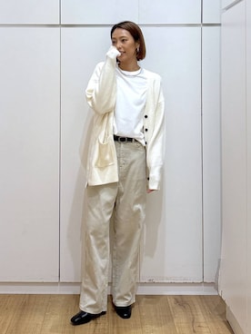 「アイテム（ピアス（両耳用））」を使った、ココさん（レディース・165cm・30代）の秋コーディネート