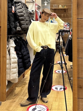 「アイテム（ピアス（両耳用））」を使った、ココさん（レディース・165cm・30代）の冬コーディネート