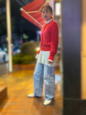 「AMERICAN HOLIC（アメリカンホリック）のアイテム」を使った、omamachanさん（レディース・154cm）の秋コーディネート