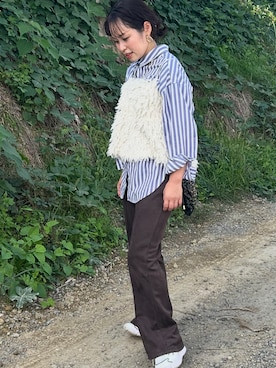 「Te chichi（テチチ）のアイテム」を使った、omamachanさん（レディース・154cm）の秋コーディネート