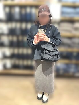 「AMERICAN HOLIC（アメリカンホリック）のアイテム」を使った、omamachanさん（レディース・154cm）の秋コーディネート