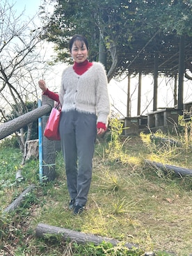 「ORiental TRaffic（オリエンタルトラフィック）のアイテム（パンプス）」を使った、omamachanさん（レディース・154cm）の秋コーディネート