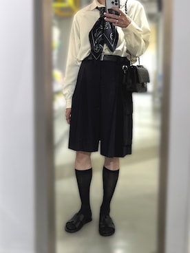 「HERMES（エルメス）のアイテム」を使った、shiroさん（メンズ・166cm）の春コーディネート