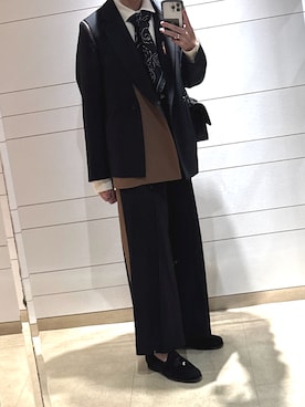 「CHANEL（シャネル）のアイテム（バッグ）」を使った、shiroさん（メンズ・166cm）の春コーディネート