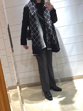 shiroさん（骨格ストレート・メンズ・166cm）の冬コーディネート