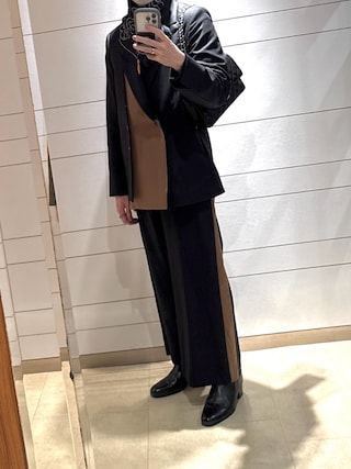 「ETHOSENS（エトセンス）の【ETHOSENS/エトセンス】Layer jacket（テーラードジャケット）」を使った、shiroさん（メンズ・166cm）の春コーディネート