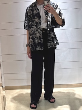 「HERMES（エルメス）のアイテム」を使った、shiroさん（メンズ・166cm）の夏コーディネート
