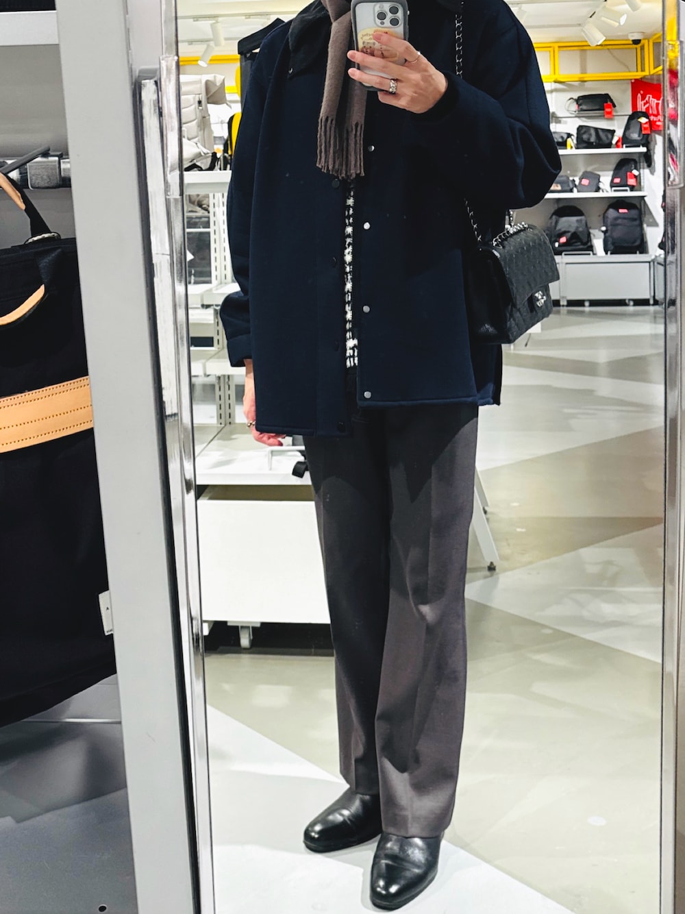 UOMO×UNITED TOKYO サクソニアブルゾン ブラック UOMO×UNITED TOKYO サクソニアブルゾン ブラック