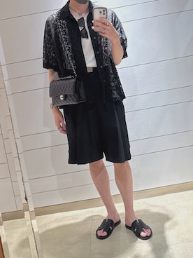 「アイテム（サンダル）」を使った、shiroさん（メンズ・166cm・20代）の夏コーディネート