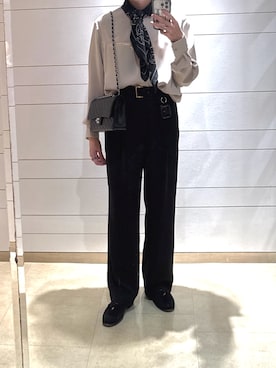 「アイテム（ピアス（両耳用））」を使った、shiroさん（メンズ・166cm・20代）の秋コーディネート