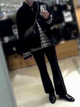 「アイテム（リング）」を使った、shiroさん（メンズ・166cm・20代）の秋コーディネート