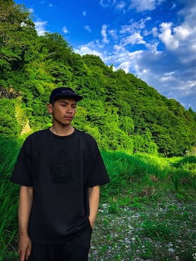 「ARC'TERYX（アークテリクス）のアイテム」を使った、aririansahfさん（メンズ・172cm）の夏コーディネート
