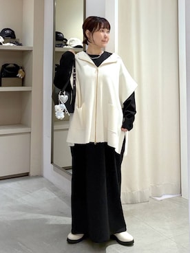 「アイテム（ベスト）」を使った、yamapii3さん（レディース・150cm）の冬コーディネート