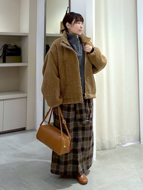 セール】スタンドボアブルゾン/598143（その他アウター）｜Elura