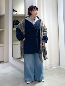 「アイテム（パーカー）」を使った、yamapii3さん（レディース・150cm・30代）の秋コーディネート