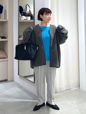 「アイテム（ブルゾン）」を使った、yamapii3さん（レディース・150cm・30代）の秋コーディネート