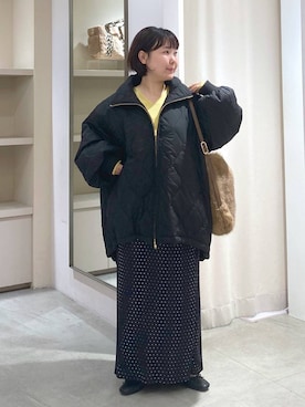 「アイテム（MA-1）」を使った、yamapii3さん（レディース・150cm・30代）の秋コーディネート