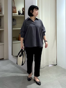 「テーパードパンツ」｜yamapii3さん（レディース・150cm）の春コーディネート