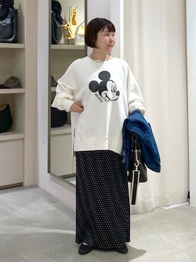 「アイテム（スウェット）」を使った、yamapii3さん（レディース・150cm・30代）の秋コーディネート