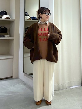 「アイテム（ブルゾン）」を使った、yamapii3さん（レディース・150cm・30代）の秋コーディネート