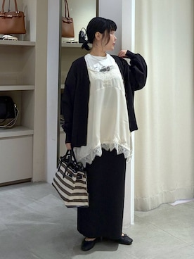 「Elura（エルーラ）のアイテム」を使った、yamapii3さん（レディース・150cm）の春コーディネート