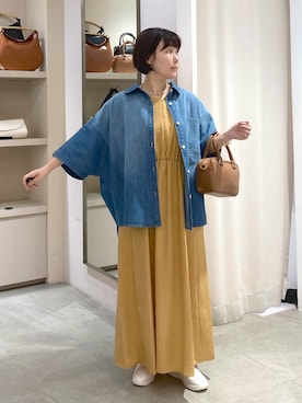 「アイテム（ワンピース/ドレス）」を使った、yamapii3さん（レディース・150cm・30代）の夏コーディネート