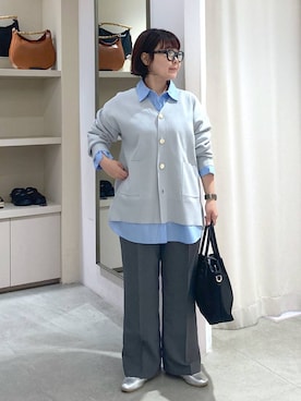 「アイテム（カーディガン/ボレロ）」を使った、yamapii3さん（レディース・150cm・30代）の夏コーディネート