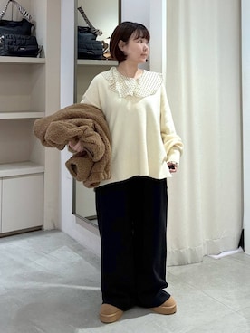 「アイテム（その他アウター）」を使った、yamapii3さん（レディース・150cm）の冬コーディネート