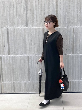 「アイテム（ジャンパースカート）」を使った、yamapii3さん（レディース・150cm・30代）の秋コーディネート