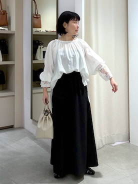 「Elura（エルーラ）のアイテム」を使った、yamapii3さん（レディース・150cm）の春コーディネート