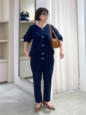 「アイテム（パンプス）」を使った、yamapii3さん（レディース・150cm・30代）の秋コーディネート