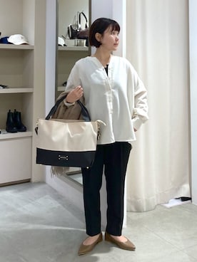 「アイテム（タンクトップ）」を使った、yamapii3さん（レディース・150cm・30代）の秋コーディネート