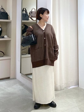 「アイテム（タンクトップ）」を使った、yamapii3さん（レディース・150cm・30代）の秋コーディネート