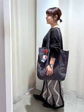 「体型カバー」｜「アイテム（アクセサリー）」を使った、yamapii3さん（レディース・150cm）の冬コーディネート