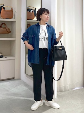 「アイテム（ハンドバッグ）」を使った、yamapii3さん（レディース・150cm・30代）の夏コーディネート
