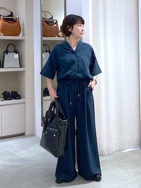 「アイテム（オールインワン・サロペット）」を使った、yamapii3さん（レディース・150cm）の夏コーディネート