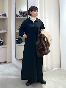 「アイテム（マフラー）」を使った、yamapii3さん（レディース・150cm）の秋コーディネート