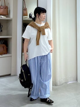 「Elura（エルーラ）のアイテム」を使った、yamapii3さん（レディース・150cm）の春コーディネート