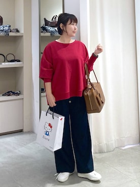 「アイテム（タンクトップ）」を使った、yamapii3さん（レディース・150cm・30代）の秋コーディネート
